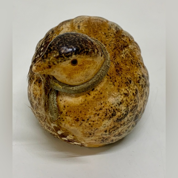 Mid Century Vintage Hand Painted Ceramic Quail Bird Figurine - Picture 13 of 16